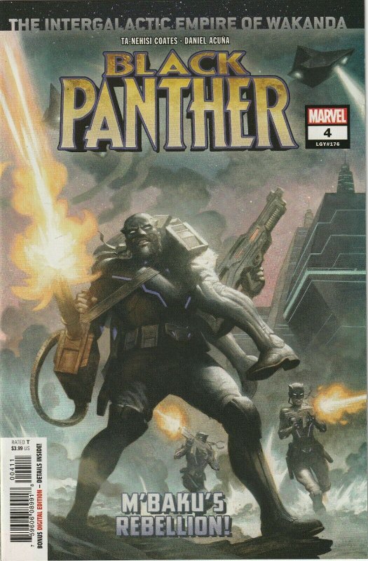 Black Panther # 4 Cover A NM Marvel  2018