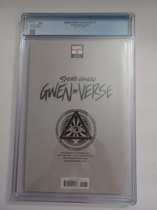 Spider-Gwen: Spiderverse #5 Virgin Variant - 2022 - CGC 9.8