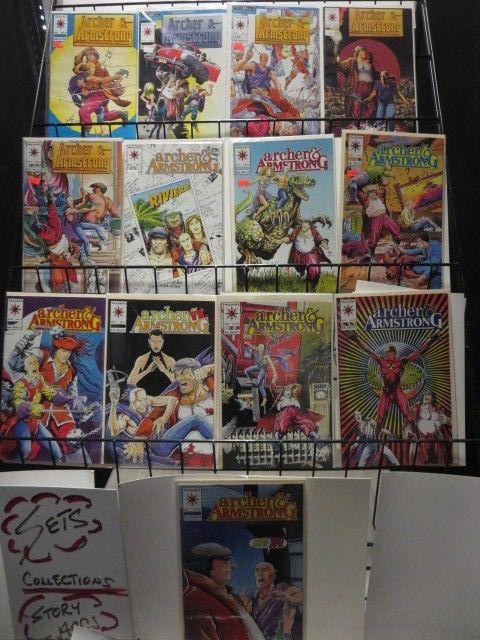 Valiant Archer & Armstrong 0-25 almost complete run F-VF or better