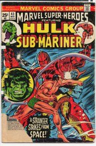 Marvel Super-Heroes #43 (1974) Namor the Sub-Mariner
