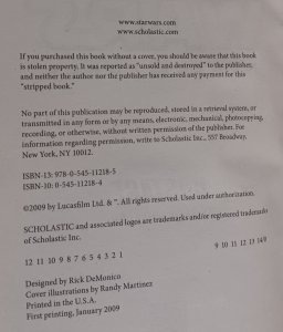 HOSTAGE - STAR WARS: REBEL FORCE #02 (2009) ALEX WHEELER | 1ST ED | PAPERBACK