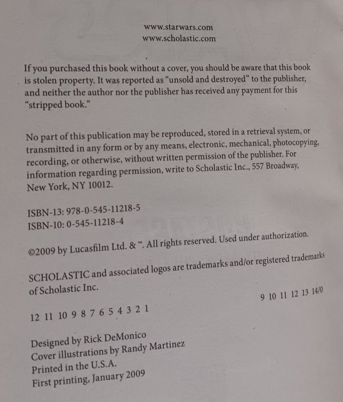 HOSTAGE - STAR WARS: REBEL FORCE #02 (2009) ALEX WHEELER | 1ST ED | PAPERBACK