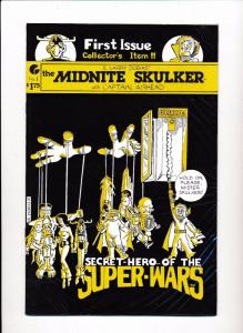 the MIDNITE SKULKER #1-4 (1,2,3,4) Target Comics 1986 ~ VF/NM (HX280)