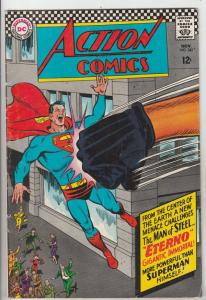 Action Comics #343 (Nov-66) FN/VF- Mid-High-Grade Superman, Supergirl