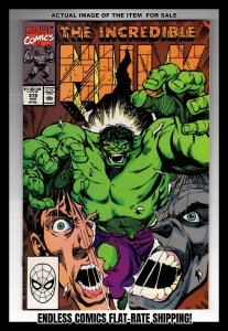 The Incredible Hulk #372 (1990) RETURN OF GREEN HULK!   / EBI#3