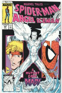 Marvel Tales #229 (1989) Iceman cover by Todd McFarlane
