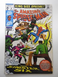 The Amazing Spider-Man Annual #6 (1969) VG Condition