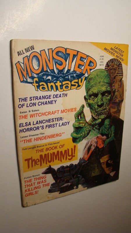 MONSTER FANTASY 2 SPACE MONSTER JACK THE RIPPER MAD SCIENTIST 1975