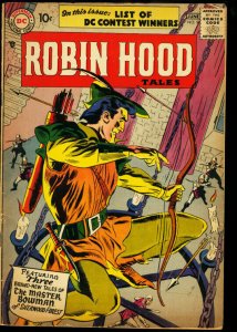 ROBIN HOOD TALES #9 SWORD FIGHTS SHERWOOD FOREST 1957 VG