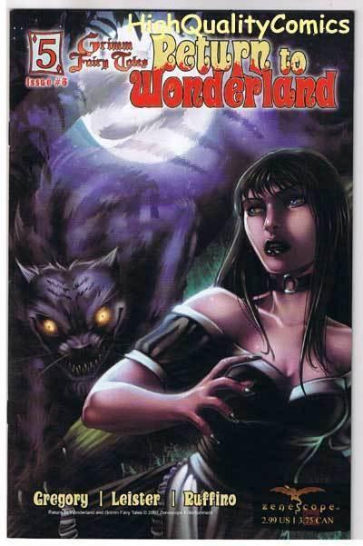 RETURN to WONDERLAND #5, VF/NM, Grimm fairy tales, 2007,  Tim Seely, Zenescope