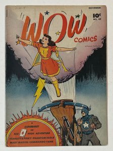 (1946) WOW Comics #49 Classic MARY MARVEL Golden Age Cover