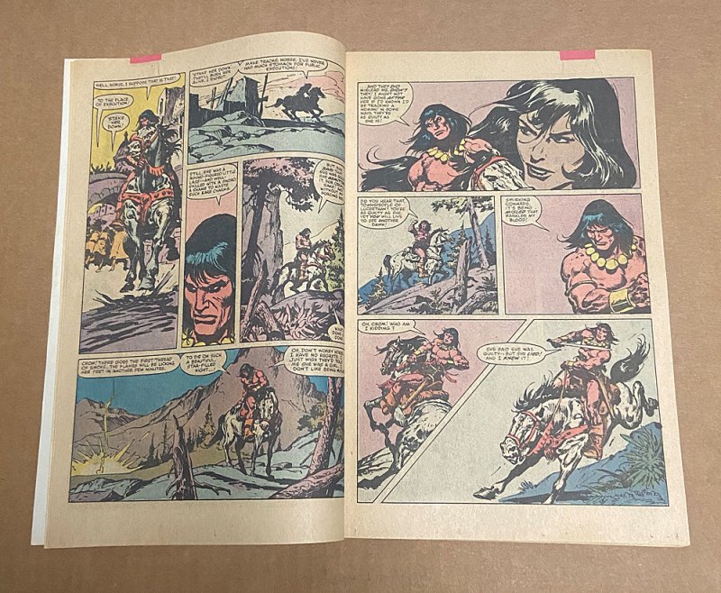 Conan the Barbarian #134 ( 5.0 VG/FN ) Newsstand / Gil Kane Cover /  May  1982