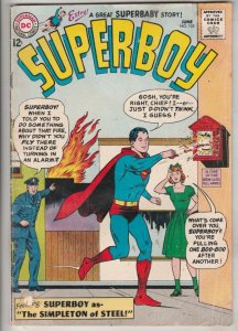 Superboy #105 (Jun-63) VG+ Mid-Grade Superboy