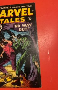 Marvel Tales #123 1954-Atlasvampire story-pre-code horror