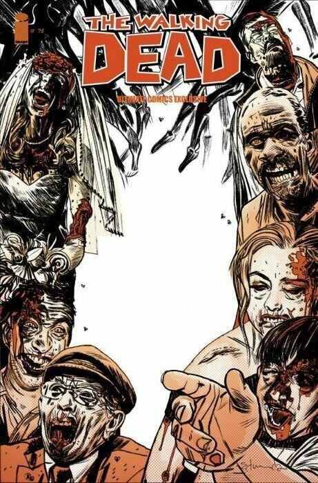 THE WALKING DEAD #75 1:50 CHARLIE ADLARD & ULTIMATE VARIANTS & #87 SDCC VARIANT 