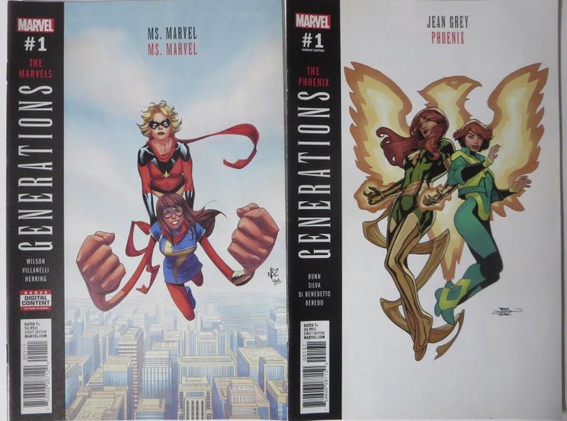 MARVEL GENERATIONS (Marvel, 2017) COMPLETE! VF-NM- All 10 issues!Miles Morales