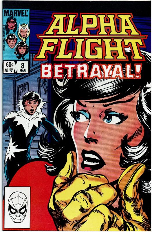 Alpha Flight (1983 1st Series) #8, VF/NM, 1st Appearance Nemesis