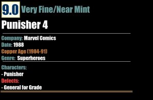 Punisher 4 (1988) VF/NM Marvel Comics