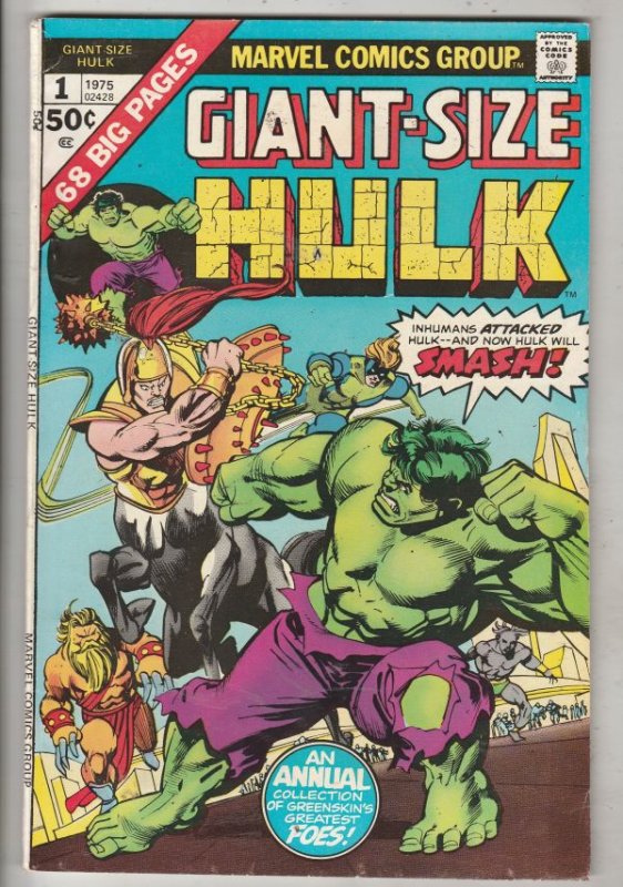 Giant-Size Incredible Hulk #1 (Jan-75) VF/NM High-Grade Hulk