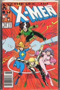 The Uncanny X-Men #218 Newsstand Edition (1987) X-Men