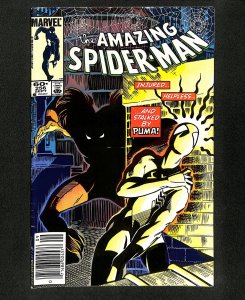 Amazing Spider-Man #256 Newsstand Variant 1st Puma!