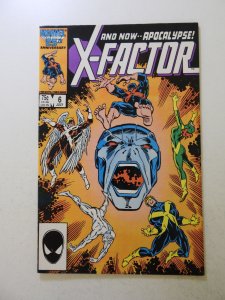 X-Factor #6 (1986) 1st full appearance of Apocalypse VF condition