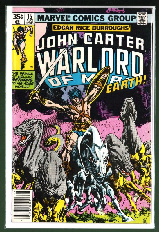 John Carter Warlord of Mars #15 (1978)