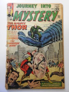 Journey into Mystery #101 (1964) FR/GD Condition 1/2 cumulative spine split