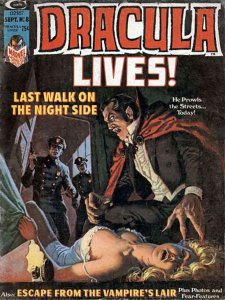Dracula Lives! (Magazine) #8 VG ; Marvel | low grade comic