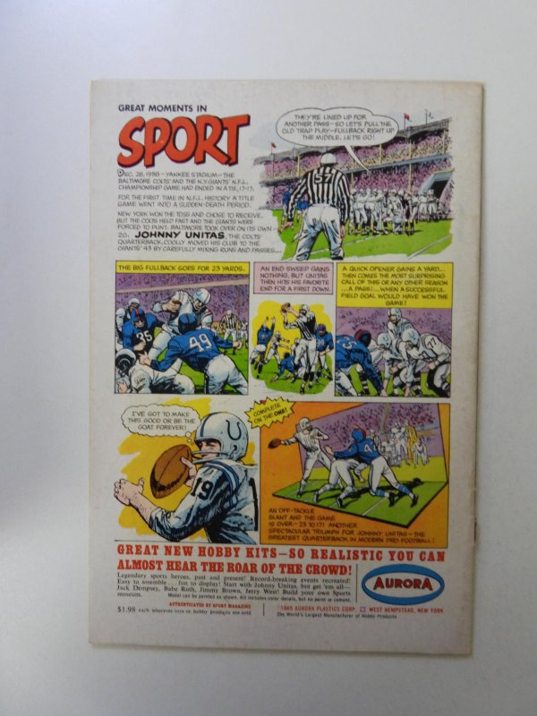 World's Finest Comics #154 VG+ condition bottom staple detached fr...