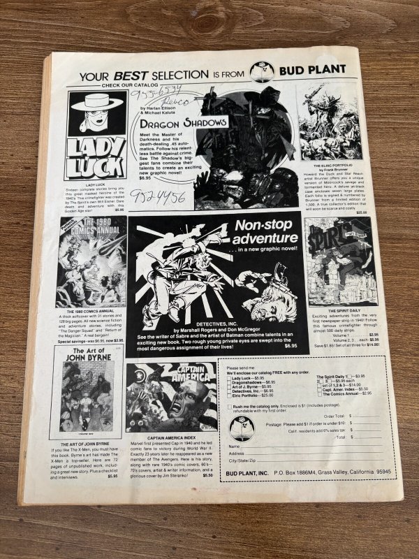 Savage Sword Of Conan # 60 FN Marvel Comic Book Magazine Red Sonja Kull 2 J305