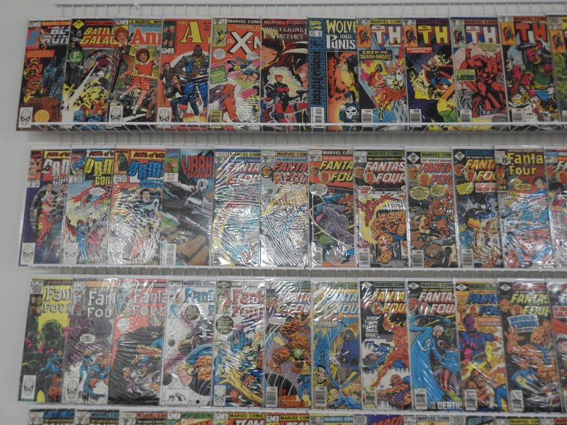 Huge Lot 120+ Comics W/ Thor, Daredevil, Fantastic Four+ Avg Fine Condition!!