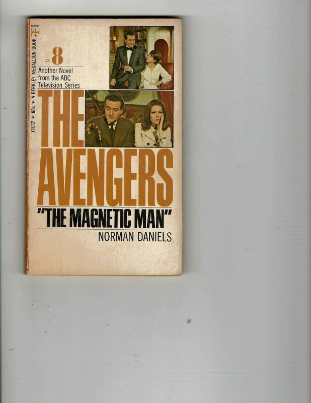 3 Books The Avengers Magnetic Man The Lost Continent Collins in a Fun Vein JK26