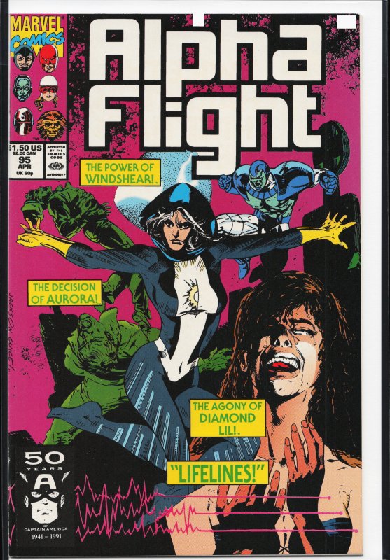 Alpha Flight #95 (1991) Alpha Flight