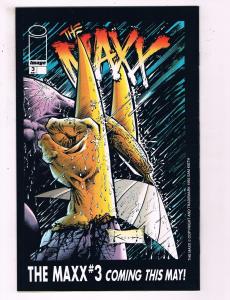The Maxx #2 VF Image Comics Comic Book April 1993 DE18