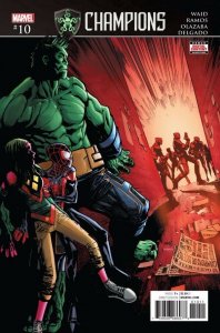 Champions #10 Comic Book 2017 - Marvel