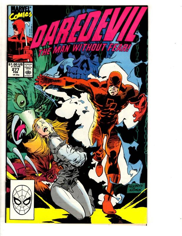 10 Daredevil Marvel Comic Books # 269 270 271 272 273 274 275 276 277 278 CR37