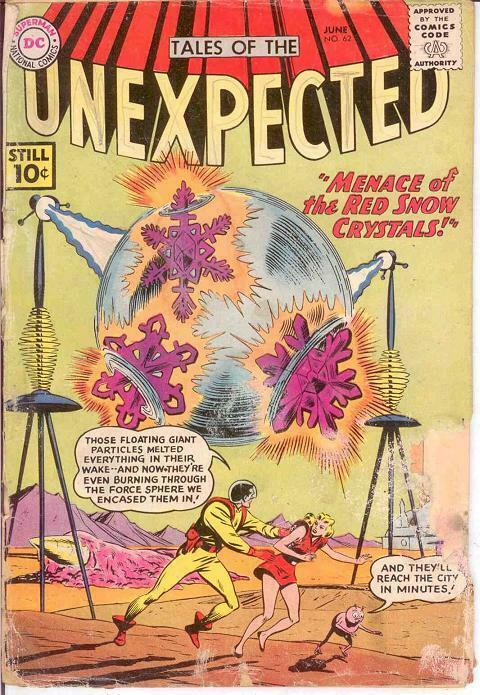 UNEXPECTED (TALES OF) 62 FAIR   June 1961 COMICS BOOK