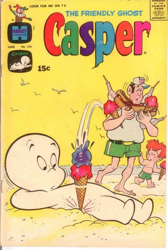 CASPER  (1958-    ) 154 F June 1971 COMICS BOOK