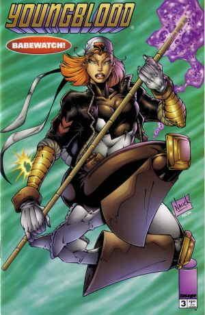 Youngblood (Vol. 2) #3C VF/NM ; Image | Babewatch Todd Nauck