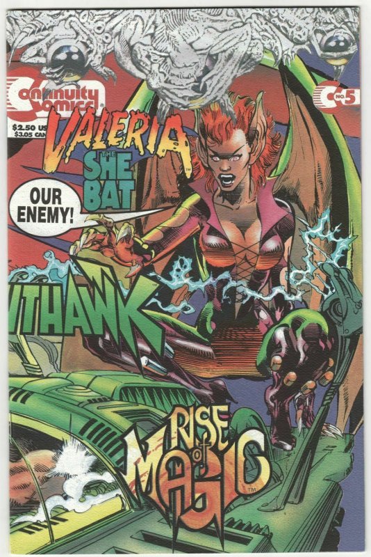 Valeria the She-Bat #5 (Continuity, 1993) NM