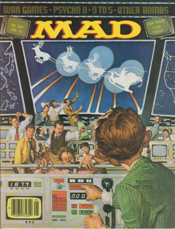 MAD MAGAZINE #224 - HUMOR COMIC MAGAZINE