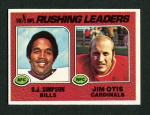 1976 Topps OJ Simpson #203 NM-MT  Rushing Leader