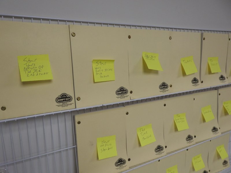 Lot of 21 Script City Scripts! See sticky notes for what scripts they are!