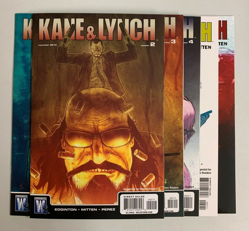 Kane & Lynch #1-6 Set (DC/Wildstorm 2010) 1 2 3 4 5 6 Ian Edginton (9.0+) 