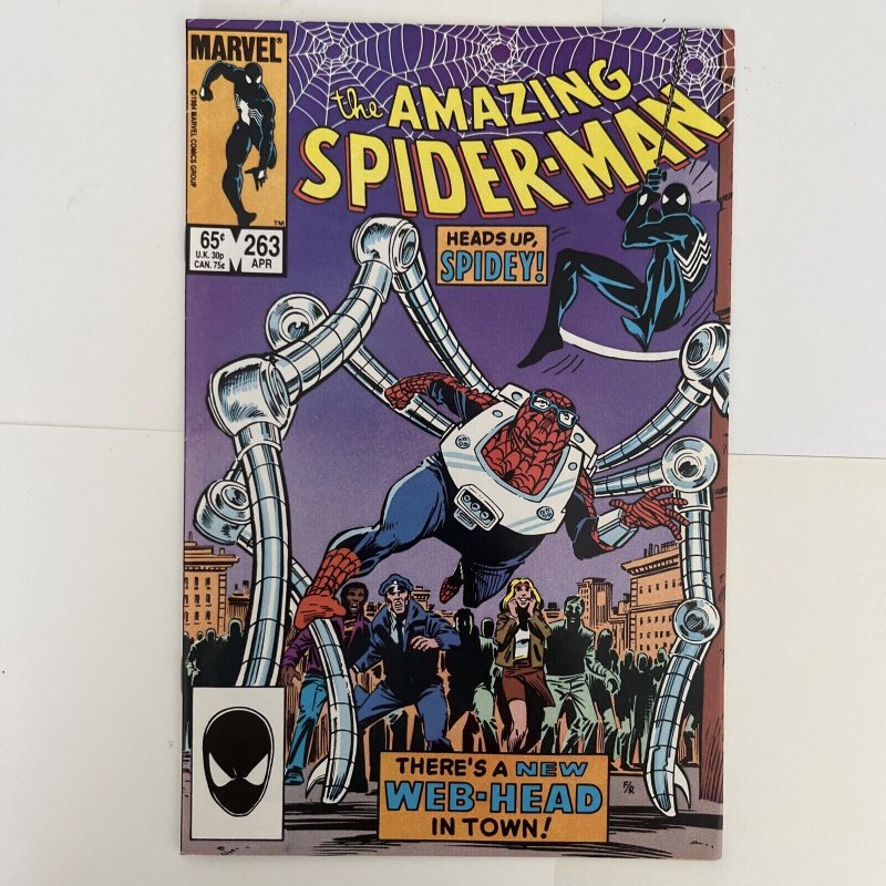 The Amazing Spider-Man #263 Marvel Comics 1st Print Bronze Age 1984 Fine/VF