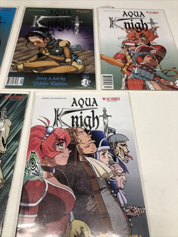 Aqua Knight (1998) Set Issues # 1-5 • VIZ Comics • Part Three • Yukito Kishiro