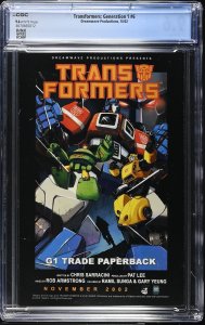 Transformers: Generation 1 #6 (10/02) Graded CGC 9.6