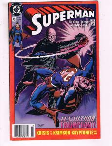 Superman #49 VF DC Comics Comic Book Ordway Lex Luthor DE16