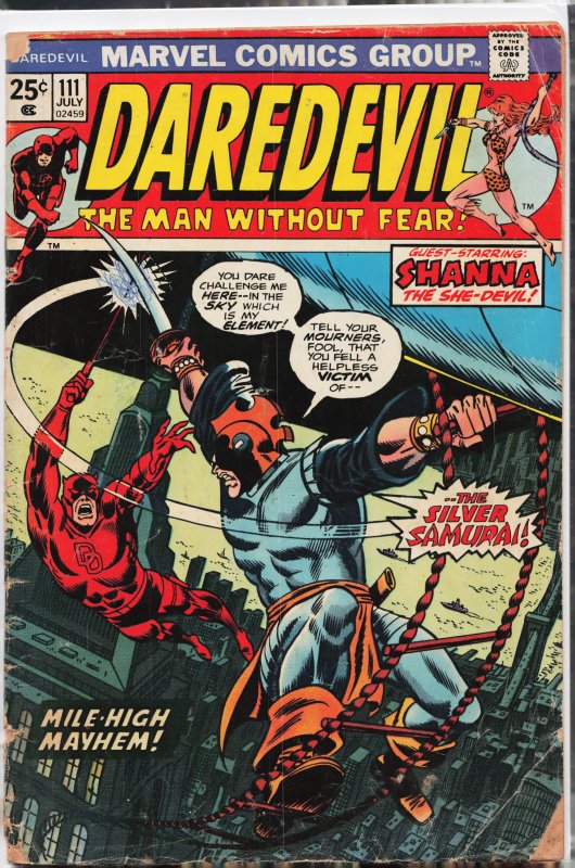 Daredevil #111 (1974) Daredevil [Key Issue]